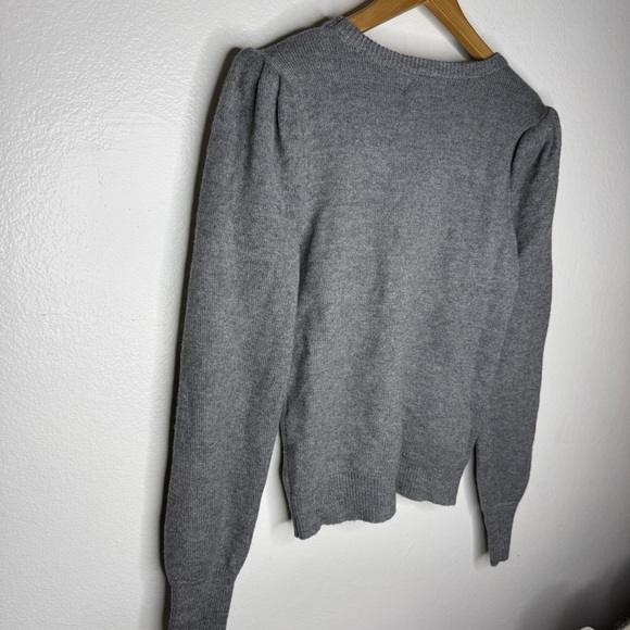 L'Academie The Ashley Sweater in Grey Sz L - Picture 7 of 10